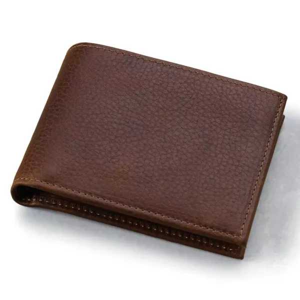 Orvis American Bison Thinfold Leather Wallet | Men Wallets