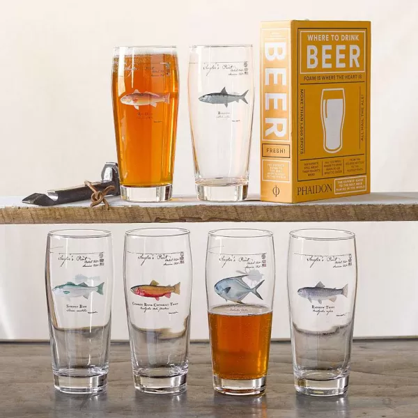Orvis Angler'S Pint Glass | Glassware & Bar