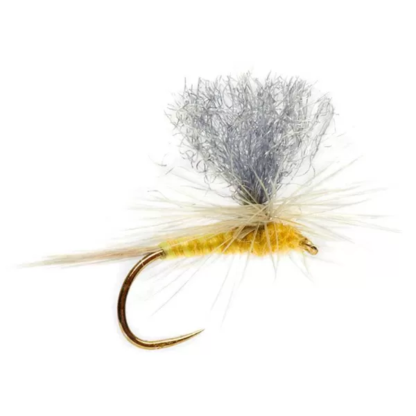 Orvis Barbless Tactical Pale Yellow Sulphur Parachute | Dry Flies