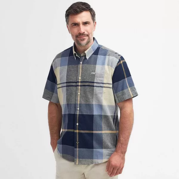 Orvis Barbour® Douglas Short-Sleeved Regular Fit Shirt | Men Shirts