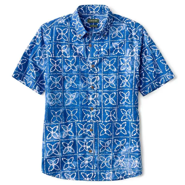 Orvis Batik Short-Sleeved Print Shirt | Men Shirts
