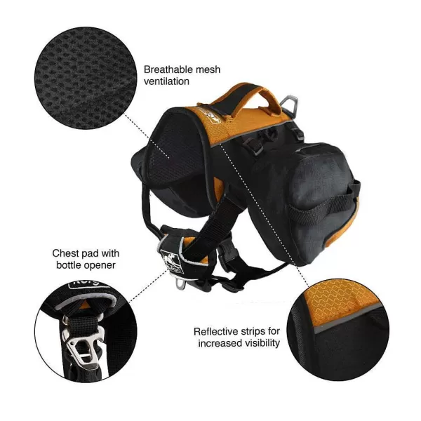 Orvis Baxter Dog Backpack | Travel Accessories