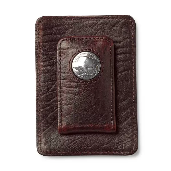 Orvis Bison Buffalo-Nickel Money Clip | Men Wallets
