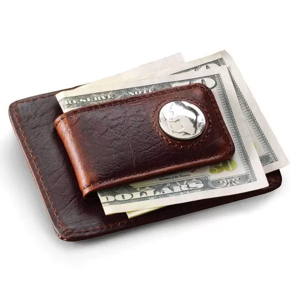 Orvis Bison Buffalo-Nickel Money Clip | Men Wallets