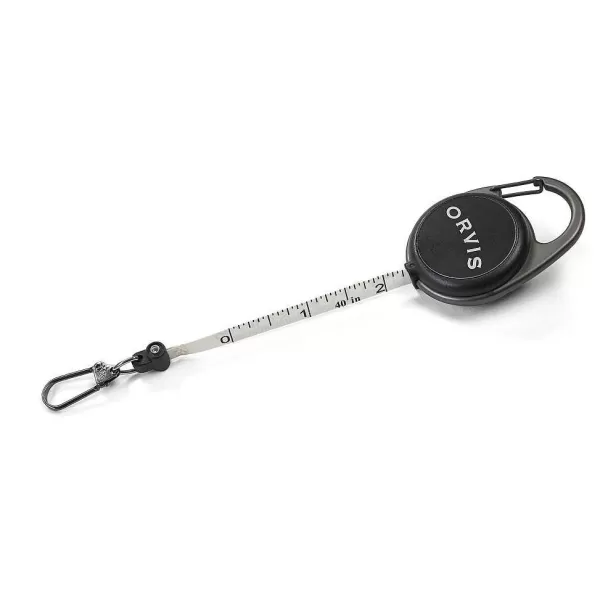 Orvis Black Nickel Carabiner Tape Measure Zinger Combo | Tools