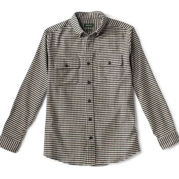 Orvis Buffalo Check Cotton/Wool Long-Sleeved Shirt | Men Shirts