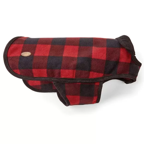 Orvis Buffalo Check Dog Jacket | Dog Jackets