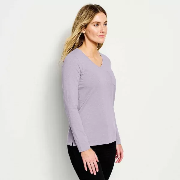 Orvis Canyon V-Neck Long-Sleeved Tee | Women Shirts