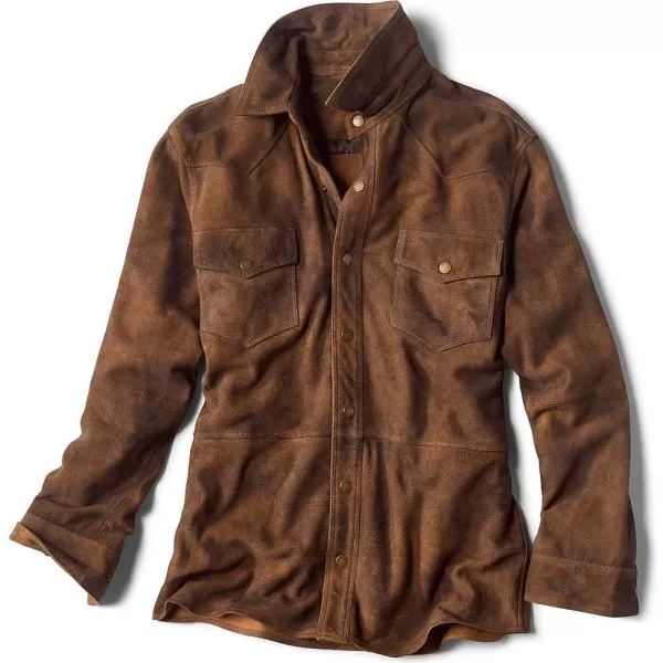 Orvis Cross Trails Suede Overshirt | Men Shirts