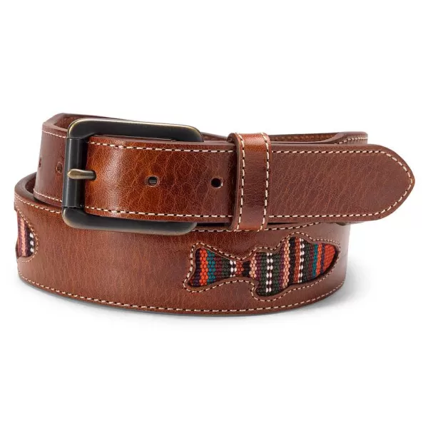 Orvis Cutout Fish Leather Belt | Men Belts