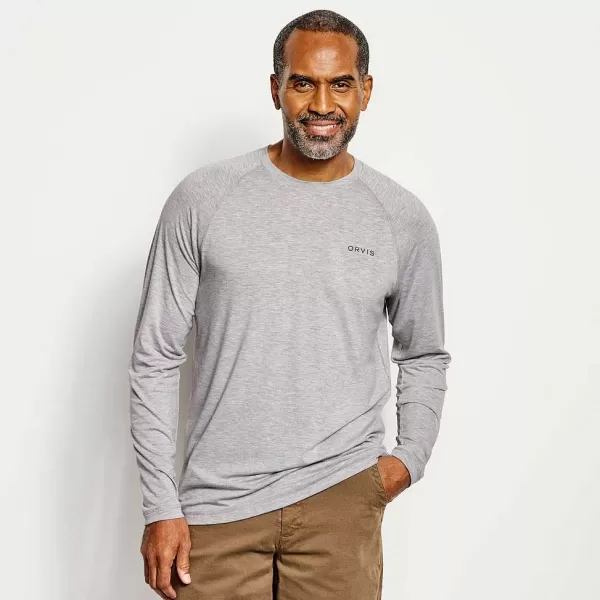 Orvis Dricast Logo Long-Sleeved Crew | Men Shirts