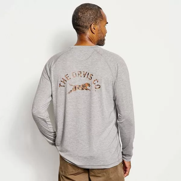 Orvis Dricast Logo Long-Sleeved Crew | Men Shirts