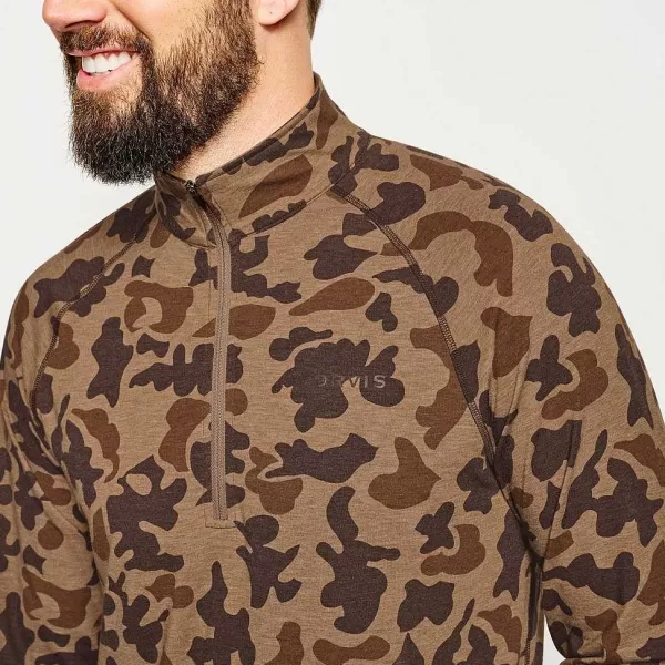 Orvis Dricast Quarter-Zip Pullover Shirt | Men Shirts