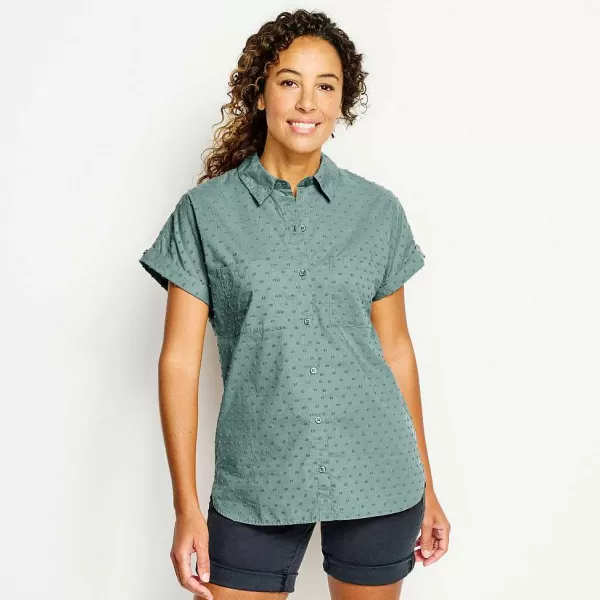 Orvis Easy Solid Short-Sleeved Camp Shirt | Women Shirts
