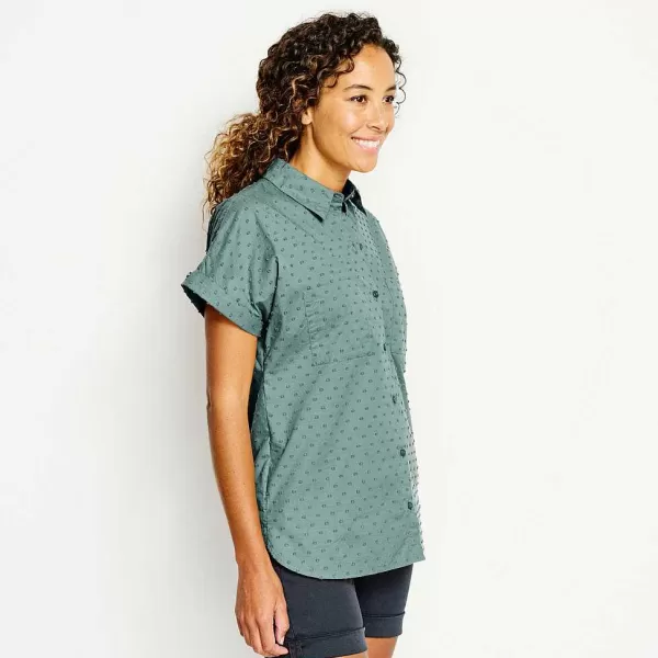 Orvis Easy Solid Short-Sleeved Camp Shirt | Women Shirts