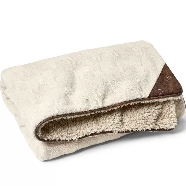 Orvis Embossed Sherpa Throw | Throw Blankets