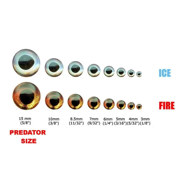 Orvis Fish Skull Living Eyes | Materials