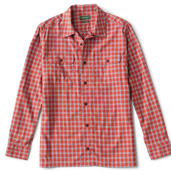 Orvis Hemp/Tencel Long-Sleeved Camp Shirt | Men Shirts
