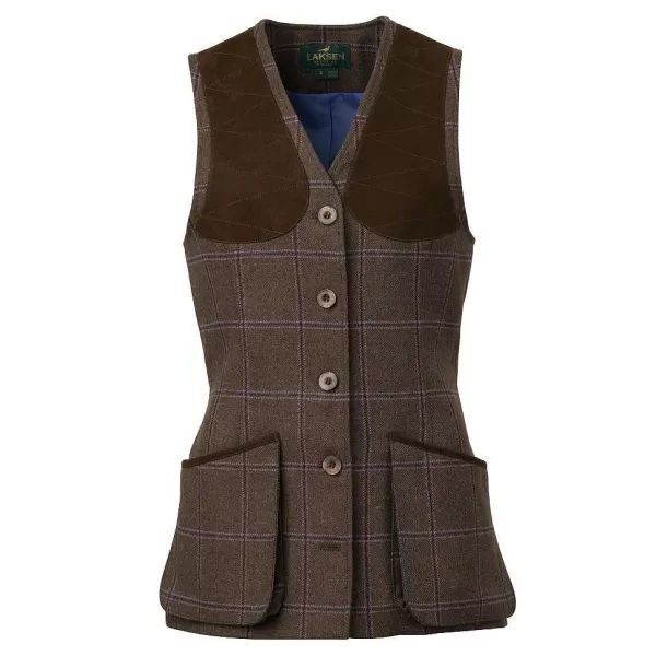 Orvis Laksen Women'S Tweed Shooting Vest | Women Vests