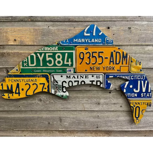 Orvis License Plate Art | Home Decor