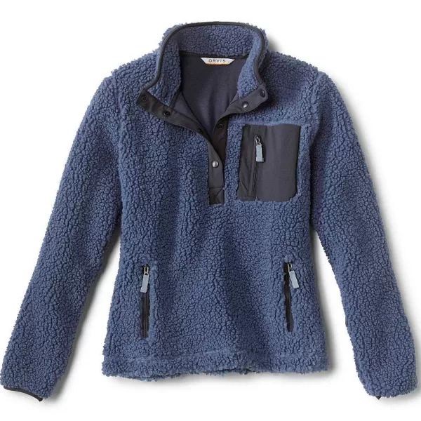 Orvis Mad River Sherpa Quarter-Snap | Women Fleece
