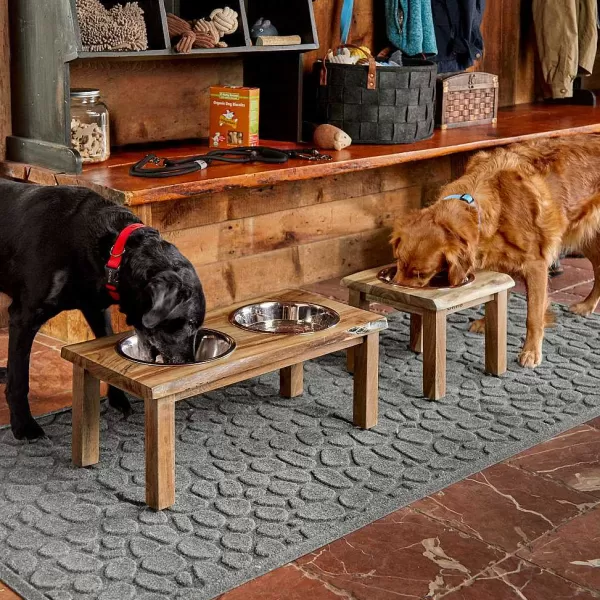 Orvis Natural Edge Dog Feeder | Bowls, Feeders & Food Storage