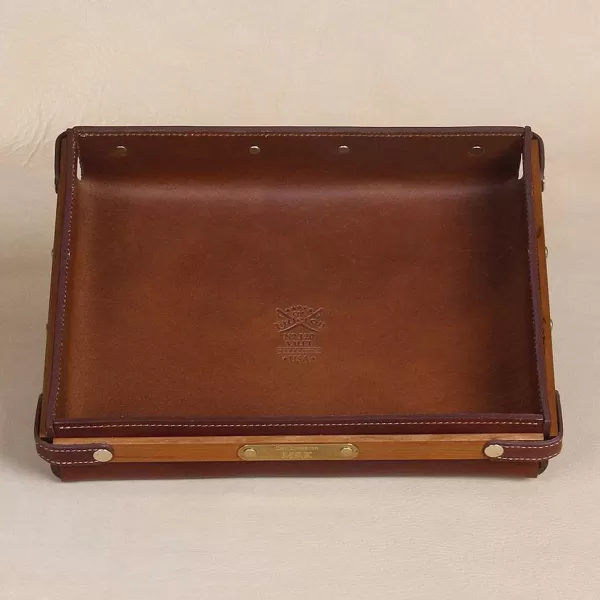 Orvis No. 120 Leather Valet Tray | Men Travel