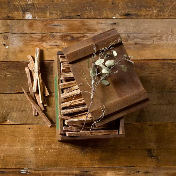 Orvis Fatwood - 14-Lb. Wooden Box | Fireplace & Hearth