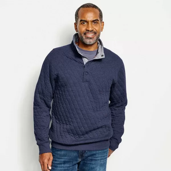 Orvis Outdoor Quilted Snap Sweatshirt | Men Sweatshirts