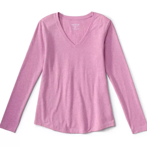Orvis Perfect Relaxed V-Neck Long-Sleeved Tee | Women Shirts