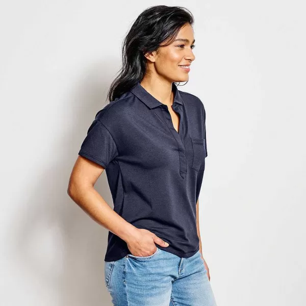 Orvis Perfect Short-Sleeved Polo Shirt | Women Shirts