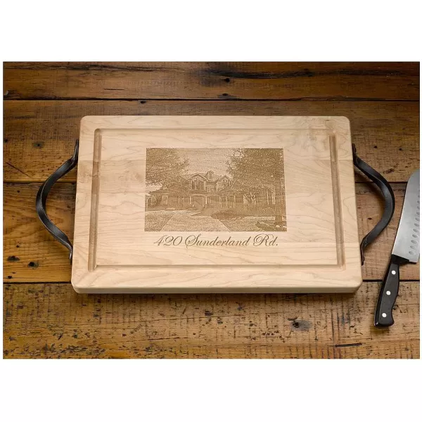 Orvis Personalized Etched House Cutting Board | Kitchen Accessories