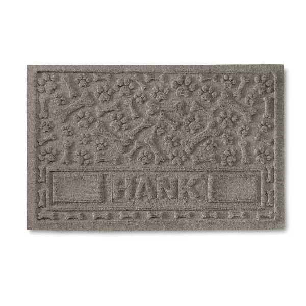 Orvis Personalized Recycled Water Trapper® Paws And Bones Placemat | Bowls, Feeders & Food Storage