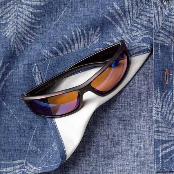 Orvis Printed Tech Chambray Short-Sleeved Shirt | Men Shirts