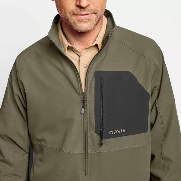 Orvis Pro Lt Softshell Pullover | Men Jackets