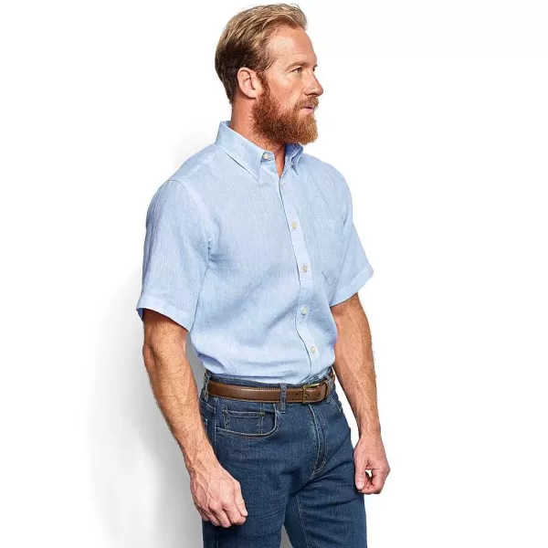 Orvis Pure Linen Short-Sleeved Shirt | Men Shirts