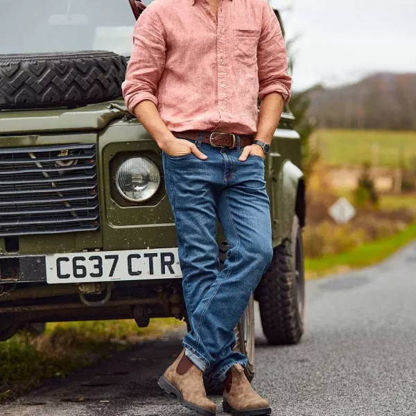 Orvis Saddle-Leather Jeans Belt | Men Belts