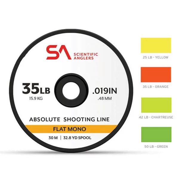 Orvis Scientific Anglers Absolute Flat Mono Shooting Line | Fly Line