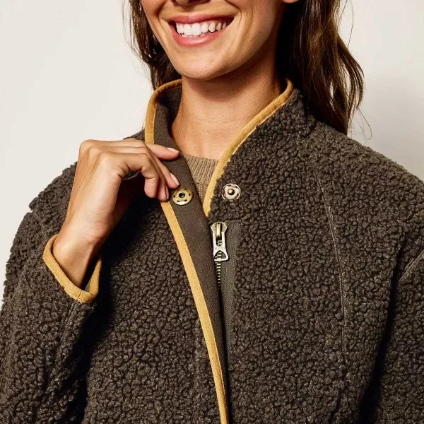 Orvis Sherpa Cozy Cocoon Coat | Women Fleece