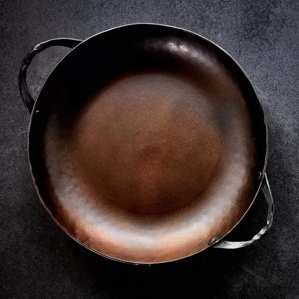 Orvis Smithey Carbon Steel Round Roaster | Kitchen Accessories