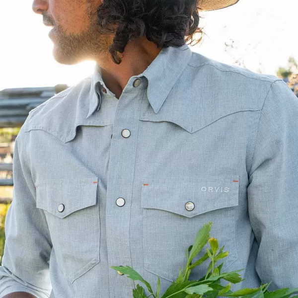 Orvis Tech Chambray Western Shirt | Men Shirts