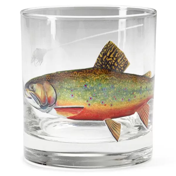 Orvis Tie-One-On Rocks Glasses | Glassware & Bar