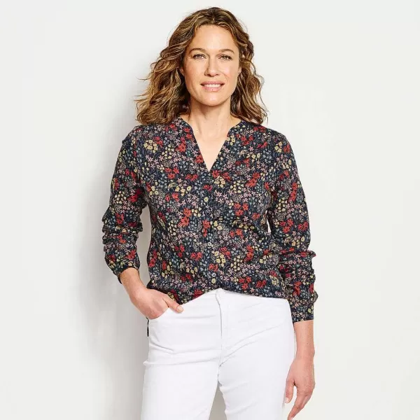 Orvis Wander Long-Sleeved Printed Shirt | Women Shirts