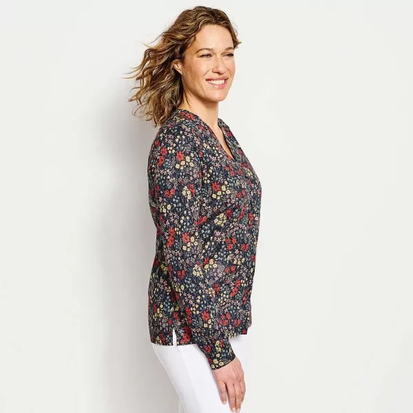 Orvis Wander Long-Sleeved Printed Shirt | Women Shirts