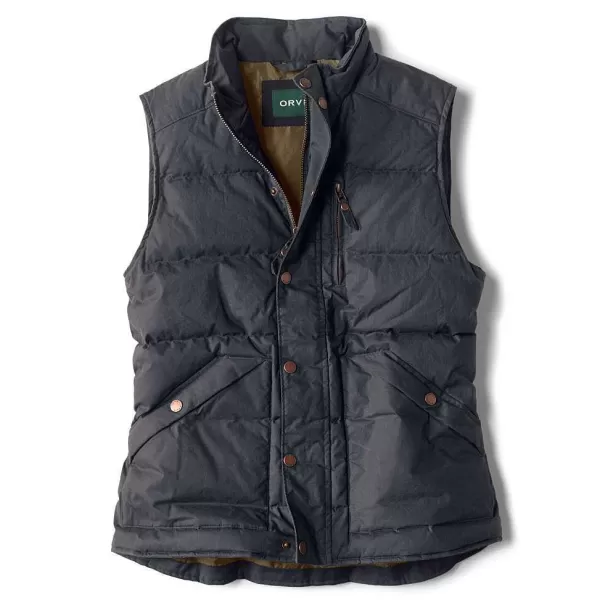 Orvis Waxed Down Puffer Vest | Men Jackets