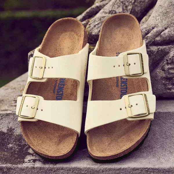 Orvis Women'S Birkenstock® Arizona Soft Footbed Ecru Nubuck | Women Sandals