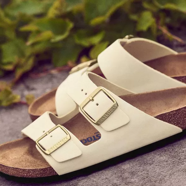 Orvis Women'S Birkenstock® Arizona Soft Footbed Ecru Nubuck | Women Sandals