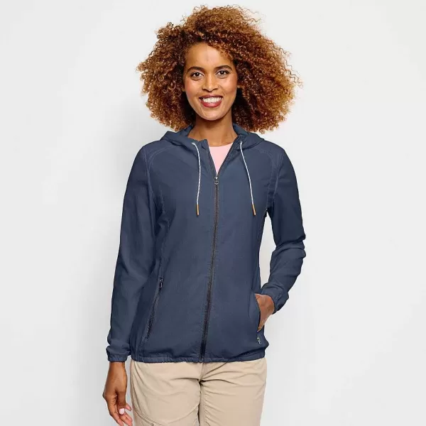 Orvis Women'S Open Air Caster Hooded Zip-Up Jacket | Women Shirts
