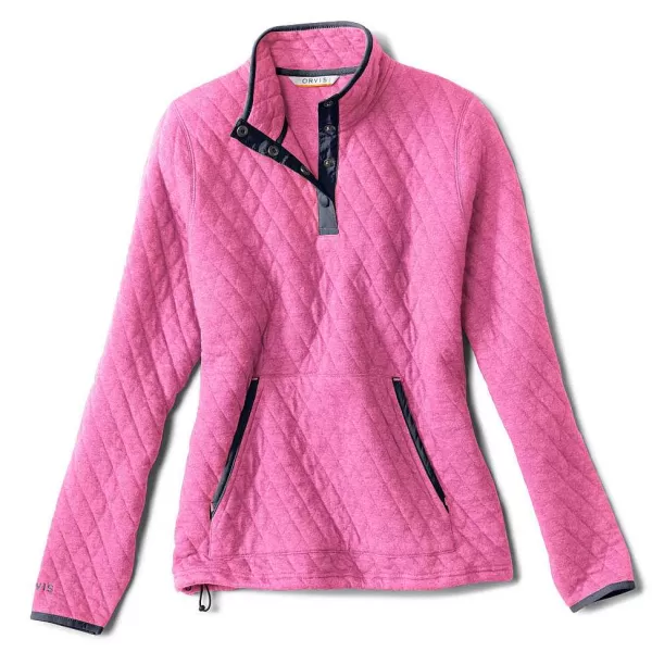 Orvis Women'S Outdoor Quilted Snap Sweatshirt | Women Sweatshirts