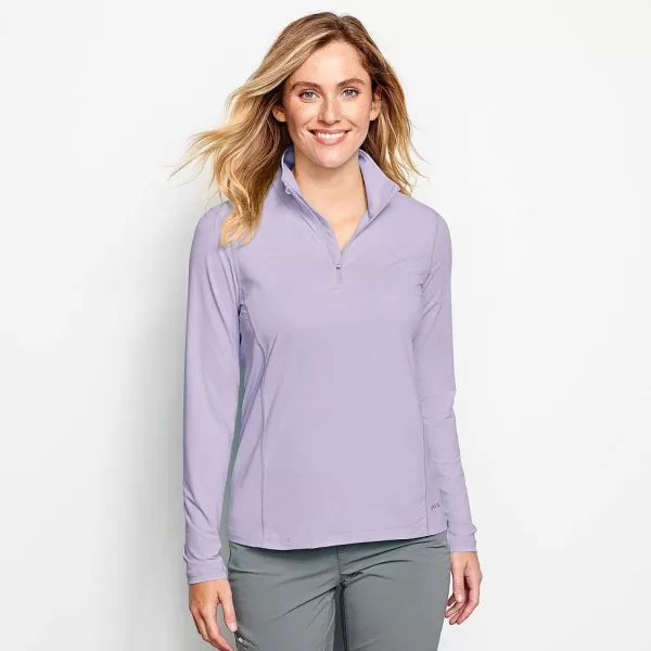 Orvis Women'S Sun Defense Quarter-Zip Pullover | Women Shirts
